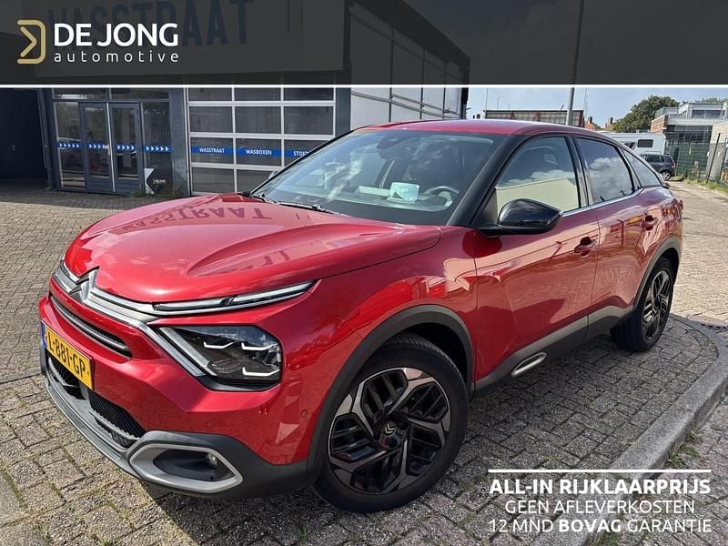 Rood Gebruikt 2021 Citroën C4 PureTech SUV | € 21.650 (Eerlijke prijs) - Afbeelding 1/4