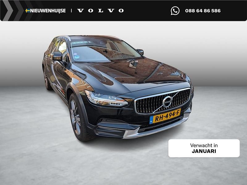 Zwart Gebruikt 2017 Volvo V90 CC Stationwagen | € 30.694 (Eerlijke prijs) - Afbeelding 1/1