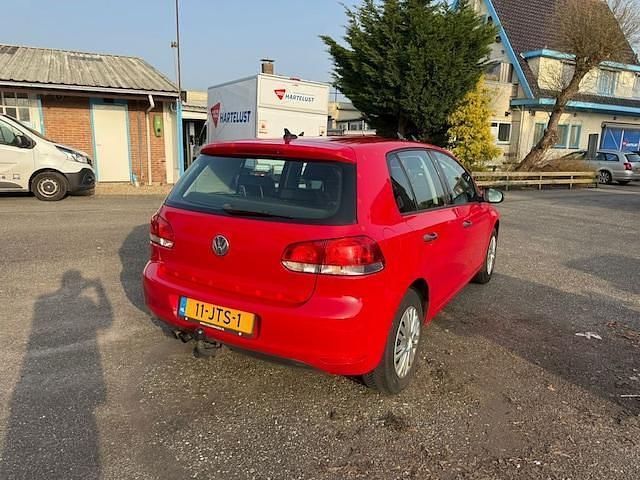 Occasion VW Golf VI Trendline 122 PK (89 kW) 2009 Rood Hatchback