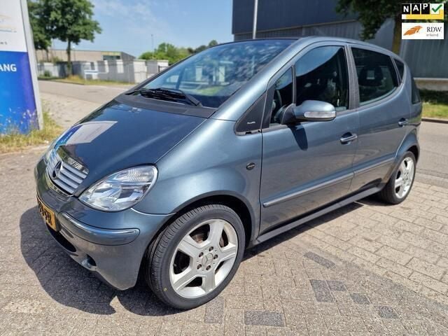 Blauw Gebruikt 2004 Mercedes A160 Avantgarde MPV | € 1.499 (Eerlijke prijs) - Afbeelding 1/4