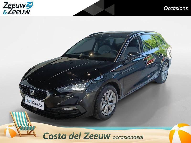 Zwart Gebruikt 2023 Seat Leon Business Stationwagen | € 24.995 (Eerlijke prijs) - Afbeelding 1/4