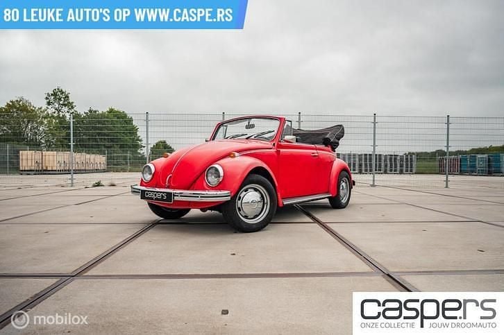Rood Gebruikt 1971 VW Type 3 Karmann Cabriolet | € 17.500 - Afbeelding 1/4