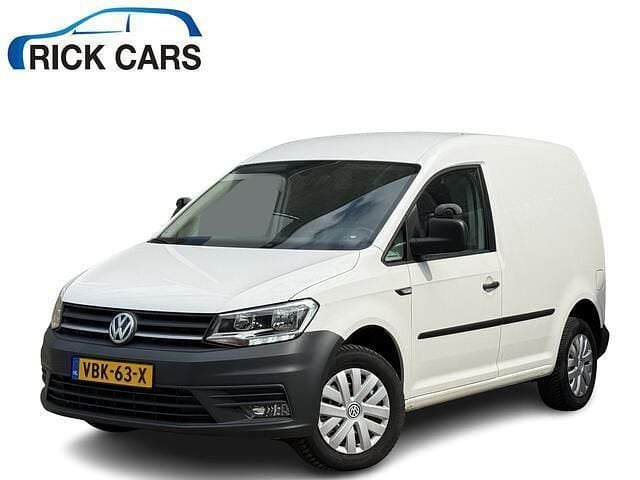 Wit Gebruikt 2019 VW Caddy Comfortline MPV | € 9.750 (Super prijs) - Afbeelding 1/4