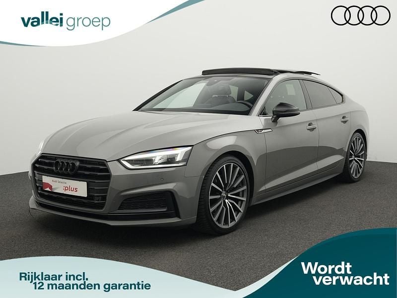 Grijs Gebruikt 2019 Audi A5 Sportback S-Line Hatchback | € 33.900 (Iets duurder) - Afbeelding 1/4