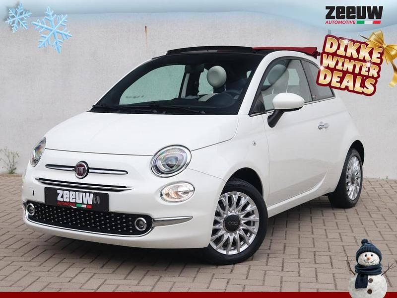 Wit Occasion 2020 Fiat 500C Star Cabriolet | € 13.900 (Eerlijke prijs) - Afbeelding 1/4