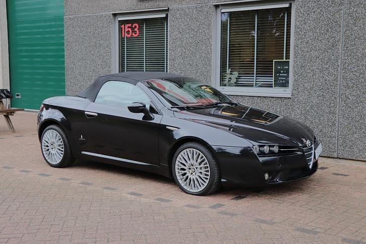 Occasion Alfa Romeo Spider 260 PK (191 kW) 2007 Zwart Cabriolet