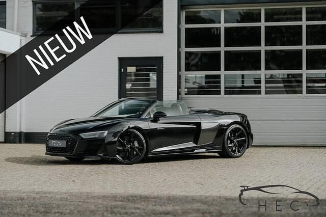 Zwart Gebruikt 2022 Audi R8 Spyder Performance Cabriolet | € 209.950 - Afbeelding 1/4
