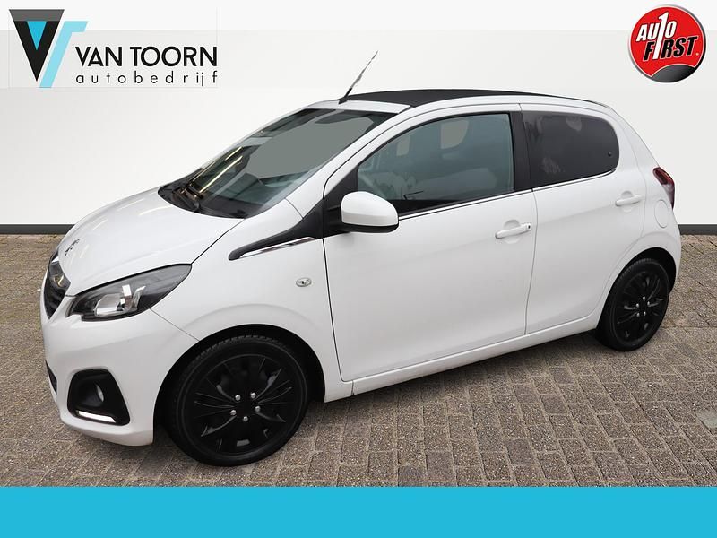 Wit Occasion 2014 Peugeot 108 Active Top Hatchback | € 6.498 (Eerlijke prijs) - Afbeelding 1/4