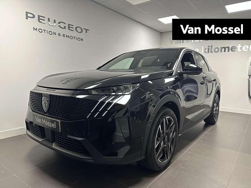 Zwart Nieuw 2025 Peugeot 3008 GT SUV | € 46.940 (Eerlijke prijs) - Afbeelding 1/3
