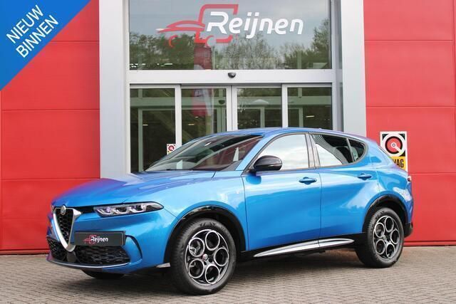 Blauw Nieuw 2024 Alfa Romeo Tonale Ti SUV | € 39.395 (Eerlijke prijs) - Afbeelding 1/4