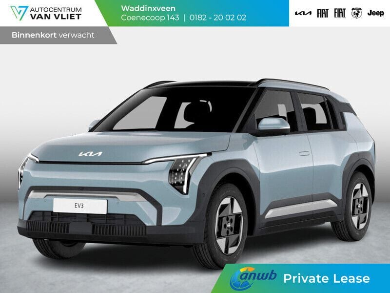 Blauw Nieuw 2025 Kia EV3 4 SUV | € 40.990 (Goede deal) - Afbeelding 1/4