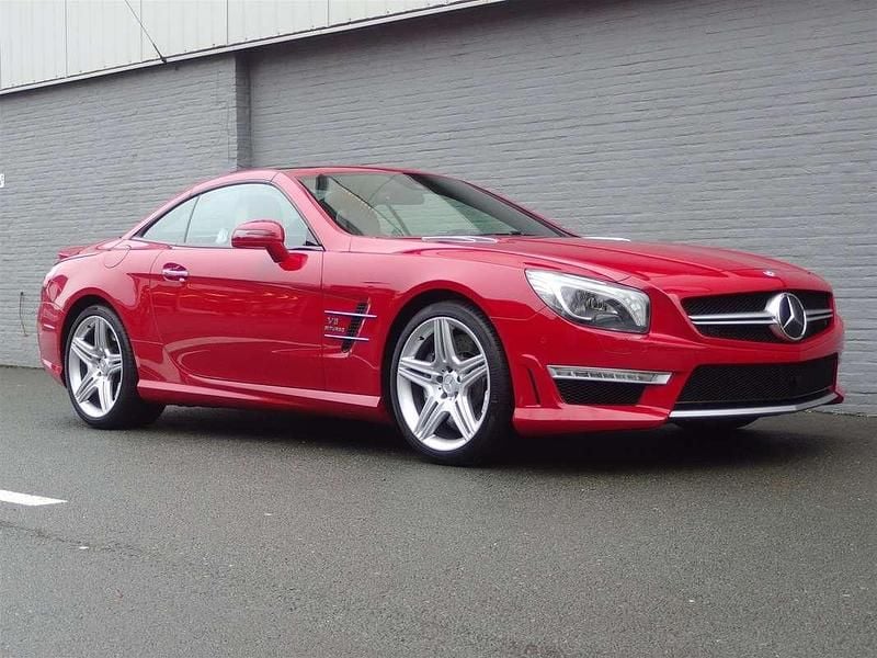 Rood Occasion 2012 Mercedes SL63 AMG AMG Cabriolet | € 54.750 - Afbeelding 1/4