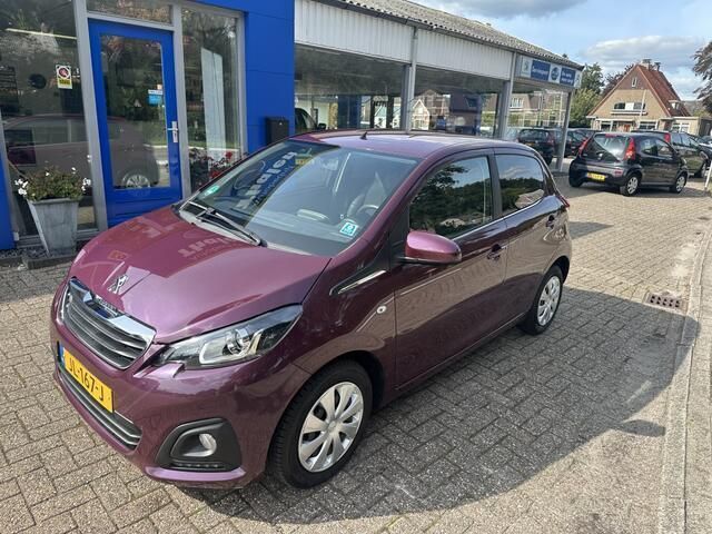 Paars Gebruikt 2016 Peugeot 108 Active Hatchback | € 6.450 (Eerlijke prijs) - Afbeelding 1/4