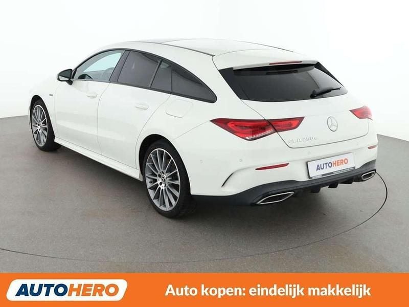 Occasion Mercedes CLA250e Shooting Brake AMG line 218 PK (160 kW) 2021 Wit Stationwagen