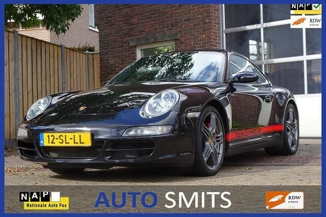Zwart Gebruikt 2006 Porsche 911 Carrera 4S Coupé | € 49.997 (Eerlijke prijs) - Afbeelding 1/4