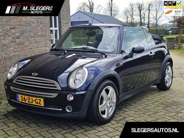 Zwart Gebruikt 2008 Mini One Cabriolet Pepper Cabriolet | € 3.299 (Duur) - Afbeelding 1/4