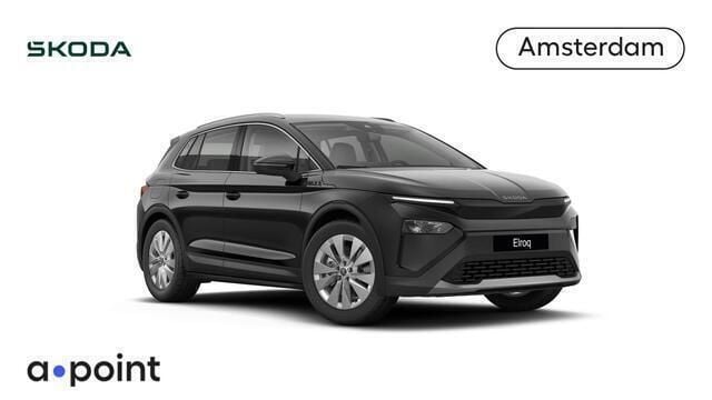 Zwart Nieuw 2025 Skoda Elroq Business Line SUV | € 42.949 (Super prijs) - Afbeelding 1/4