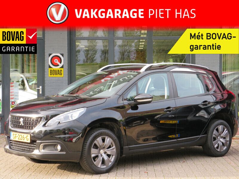 Zwart Gebruikt 2018 Peugeot 2008 Allure SUV | € 10.900 (Duur) - Afbeelding 1/4