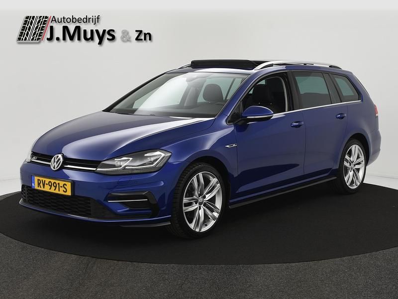 Blauw Gebruikt 2017 VW Golf VII Highline Stationwagen | € 17.985 (Iets duurder) - Afbeelding 1/4