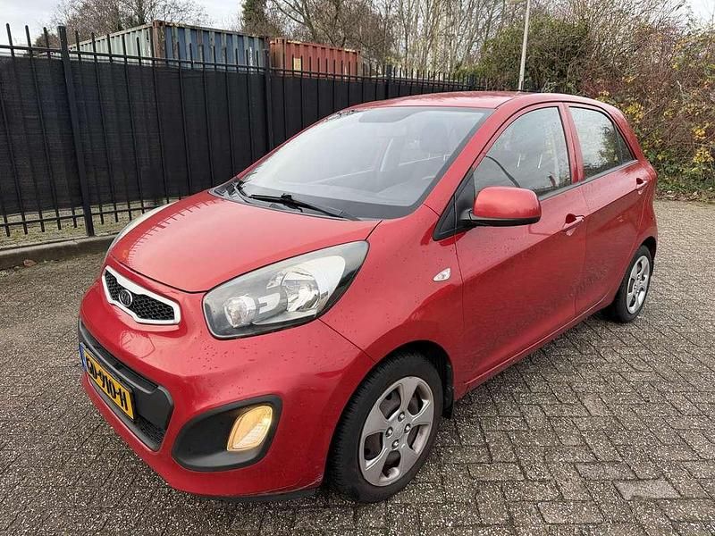 Rood Gebruikt 2011 Kia Picanto Hatchback | € 2.450 (Super prijs) - Afbeelding 1/4