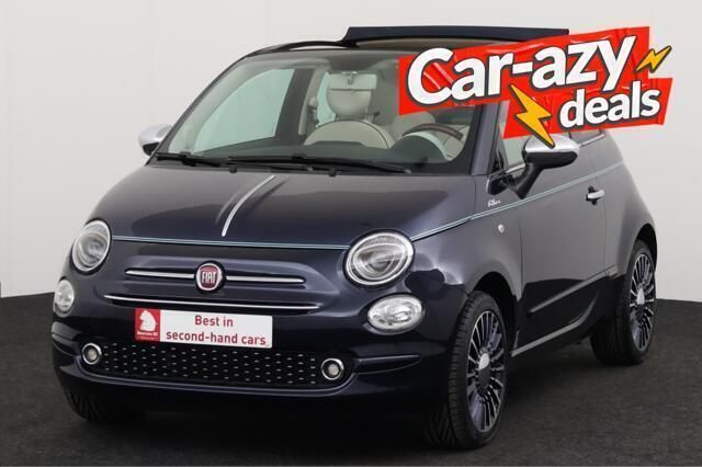 Blauw Gebruikt 2017 Fiat 500C Riva Cabriolet | € 13.495 (Duur) - Afbeelding 1/4