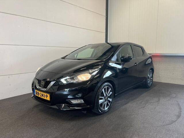 Zwart Gebruikt 2017 Nissan Micra N-Connecta Hatchback | € 8.950 (Eerlijke prijs) - Afbeelding 1/4