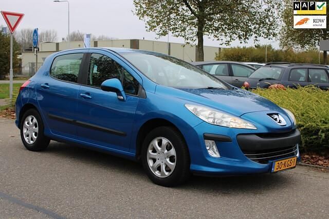 Blauw Gebruikt 2008 Peugeot 308 Hatchback | € 3.000 (Iets duurder) - Afbeelding 1/4