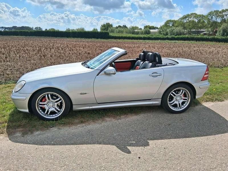 Zilver Gebruikt 2000 Mercedes SLK200 Cabriolet | € 4.950 (Goede deal) - Afbeelding 1/4
