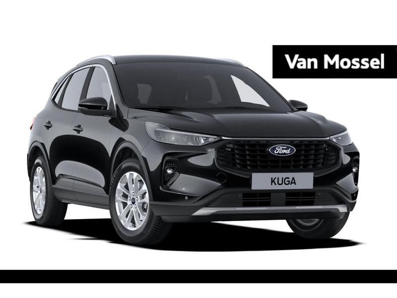 Zwart Nieuw 2024 Ford Kuga Titanium SUV | € 44.690 (Duur) - Afbeelding 1/4