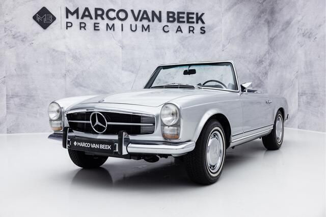 180 zilvergrijs metallic Gebruikt 1969 Mercedes SL280 Cabriolet | € 159.850 - Afbeelding 1/4