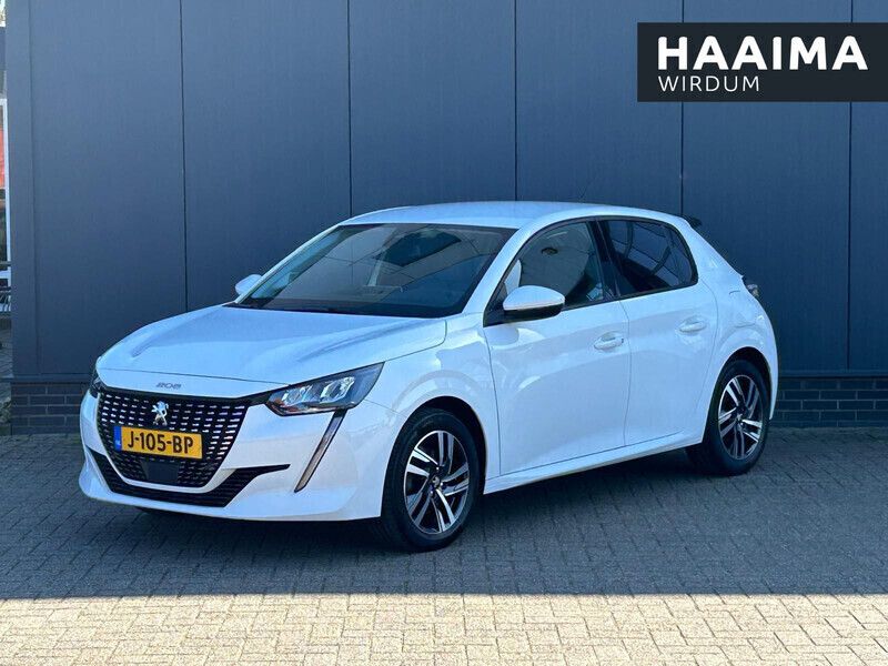 Wit Gebruikt 2020 Peugeot 208 Allure Hatchback | € 17.945 (Eerlijke prijs) - Afbeelding 1/4