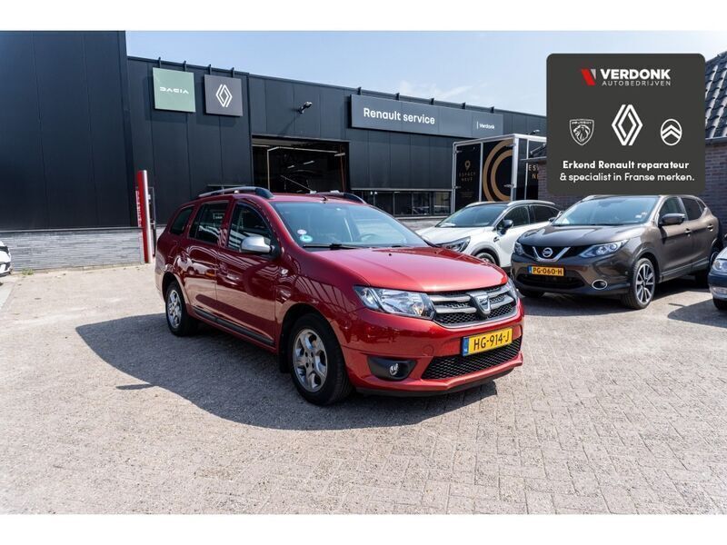 Rood Gebruikt 2015 Dacia Logan MCV MPV | € 7.750 (Duur) - Afbeelding 1/4