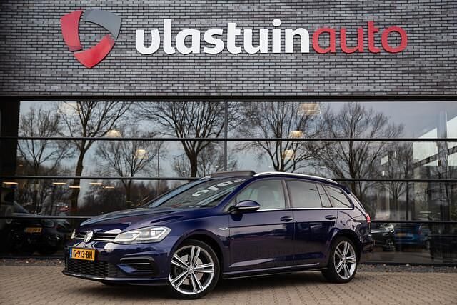 Occasion VW Golf VII Highline 150 PK (110 kW) 2019 Blauw Stationwagen