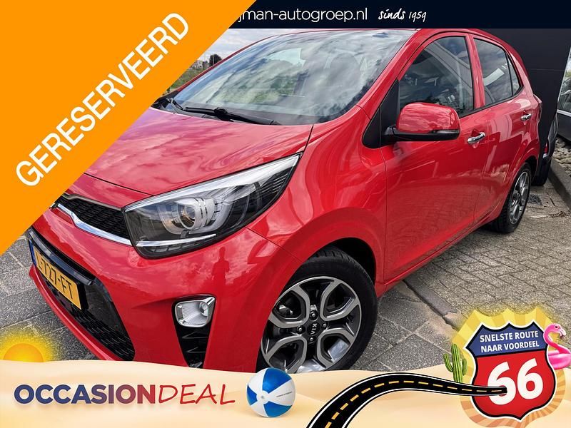Rood Gebruikt 2021 Kia Picanto Hatchback | € 14.900 (Eerlijke prijs) - Afbeelding 1/4