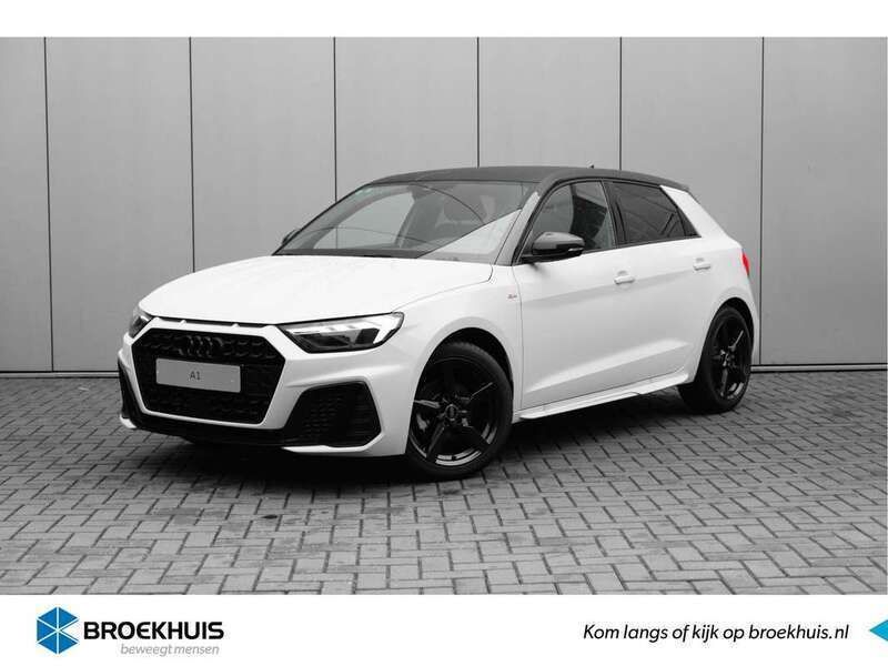 Wit Nieuw 2024 Audi A1 Sportback S-Line Hatchback | € 46.288 - Afbeelding 1/4