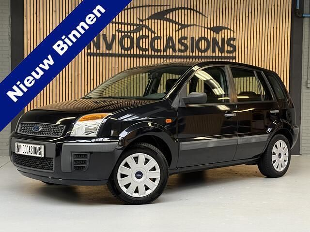 Occasion Ford Fusion Cool & Sound Edition 82 PK (60 kW) 2008 Zwart (metallic) Hatchback