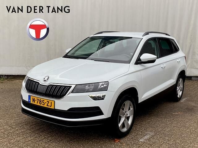Wit Gebruikt 2017 Skoda Karoq Style SUV | € 18.595 (Eerlijke prijs) - Afbeelding 1/4