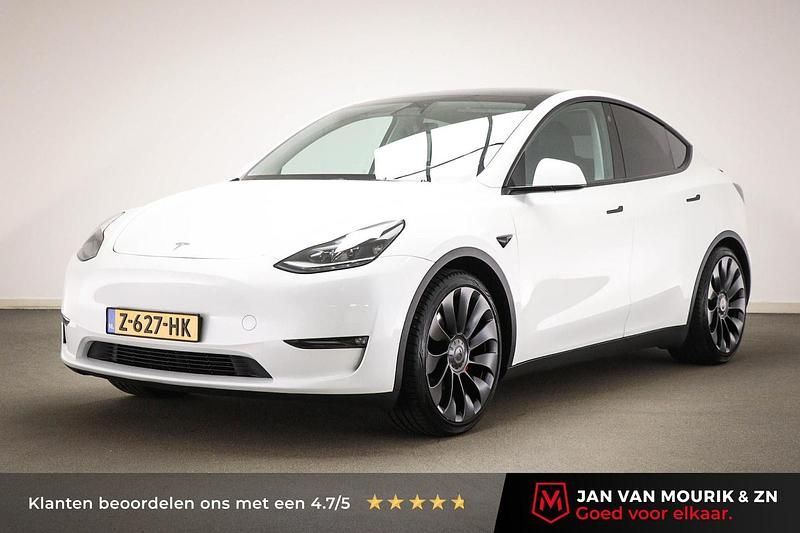Occasion Tesla Model Y Performance 392 kW (534 PK) 2024 Wit (metallic) SUV