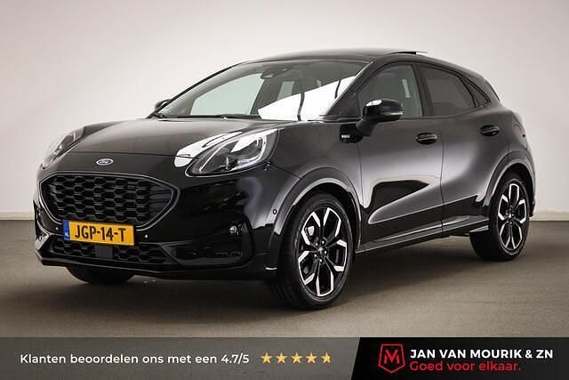 Zwart Occasion 2021 Ford Puma ST-Line SUV | € 18.400 (Eerlijke prijs) - Afbeelding 1/4
