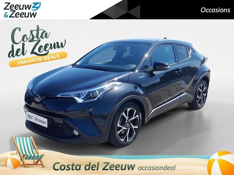 Zwart Gebruikt 2019 Toyota C-HR Style SUV | € 20.695 (Eerlijke prijs) - Afbeelding 1/4