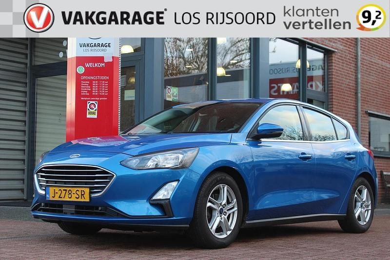 Blauw, metallic lak Occasion 2020 Ford Focus Hatchback | € 11.990 (Eerlijke prijs) - Afbeelding 1/4