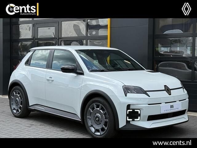 Wit Nieuw 2025 Renault 5 E-Tech Evolution Hatchback | € 26.400 - Afbeelding 1/4