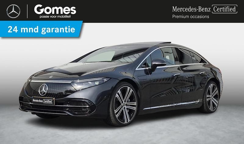 Grijs Occasion 2024 Mercedes EQS580 AMG line Hatchback | € 92.950 - Afbeelding 1/4