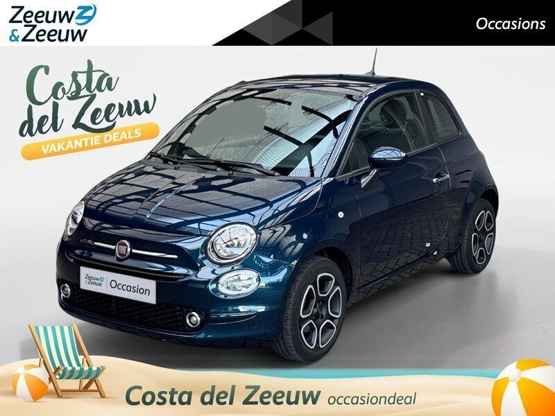 Blauw Gebruikt 2023 Fiat 500 Club Hatchback | € 14.195 (Eerlijke prijs) - Afbeelding 1/3