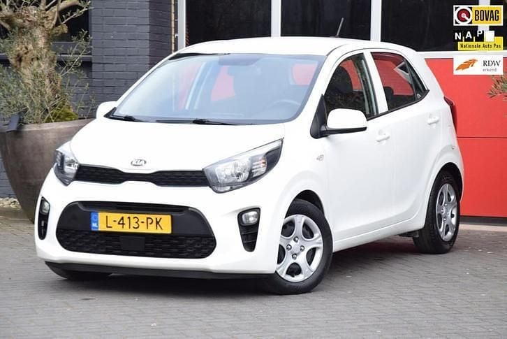 Wit Gebruikt 2021 Kia Picanto Comfort Hatchback | € 7.500 (Super prijs) - Afbeelding 1/3