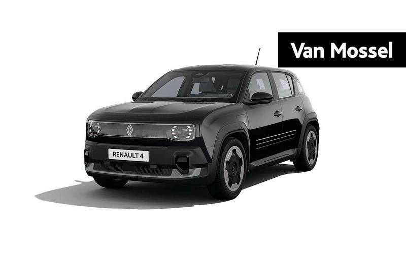 Zwart Nieuw 2025 Renault 4 E-Tech Evolution SUV | € 32.590 (Super prijs) - Afbeelding 1/4