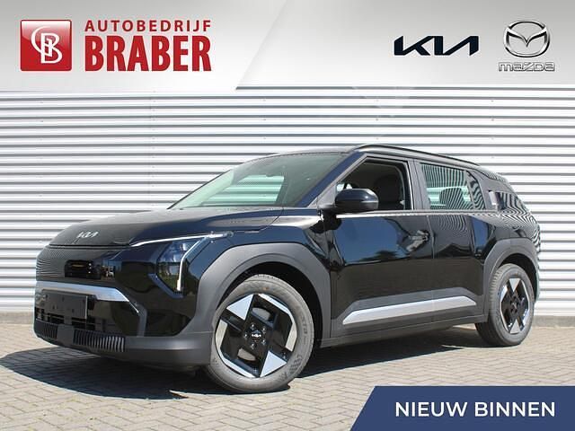 Zwart Nieuw 2025 Kia EV3 3 SUV | € 37.790 - Afbeelding 1/4
