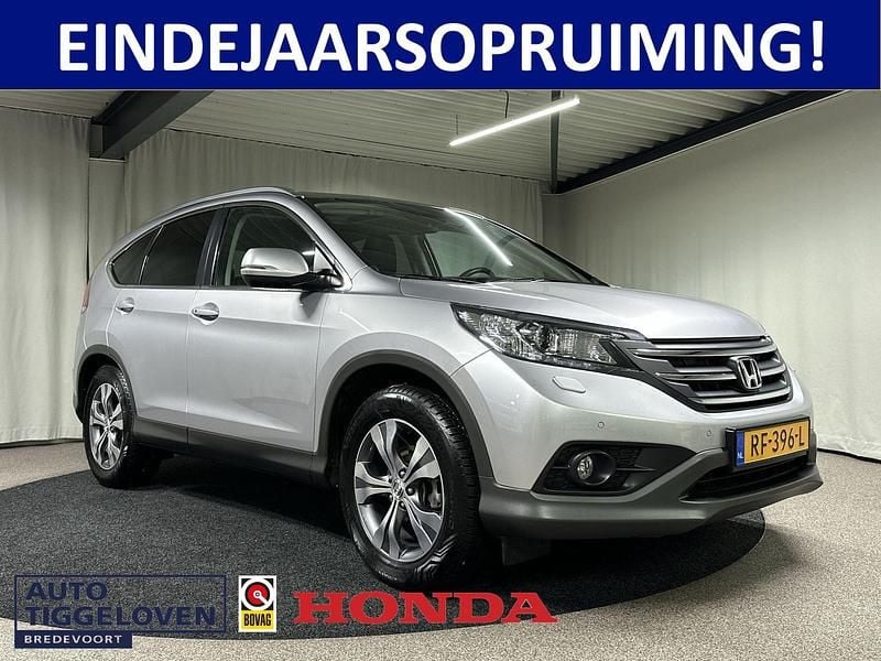 Grijs Gebruikt 2014 Honda CR-V Executive SUV | € 15.950 (Goede deal) - Afbeelding 1/4