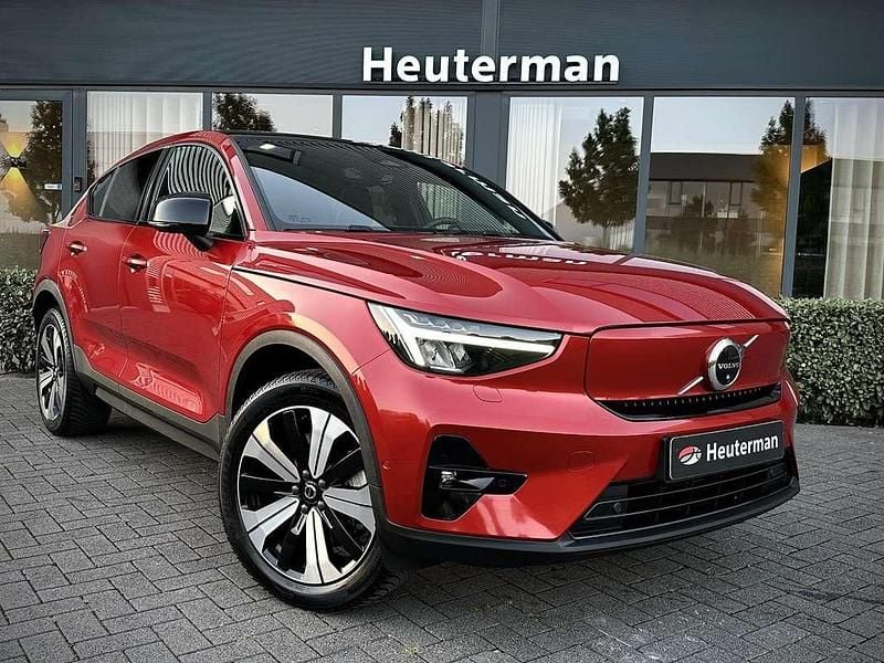 Oranje Gebruikt 2023 Volvo EC40 Ultimate SUV | € 32.950 (Goede deal) - Afbeelding 1/4