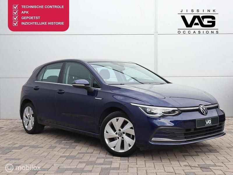 Blauw Gebruikt 2020 VW Golf VII Style Hatchback | € 20.899 (Eerlijke prijs) - Afbeelding 1/4